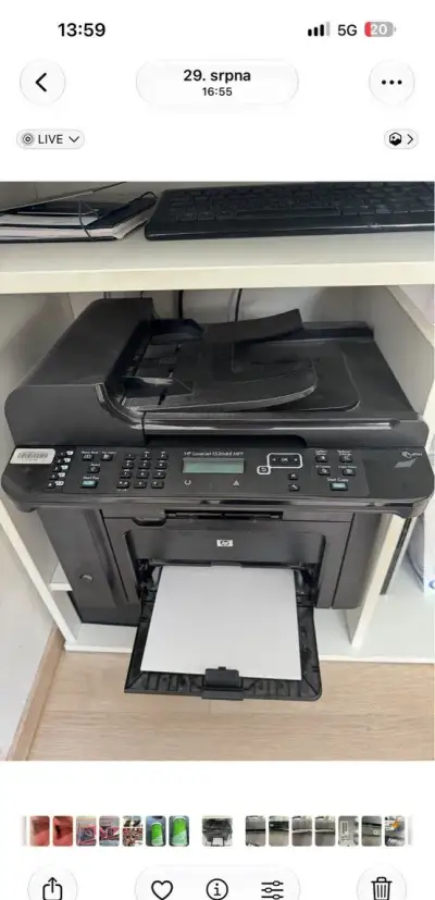 HP LaserJet 1536dnf MFP – tiskárna, skener