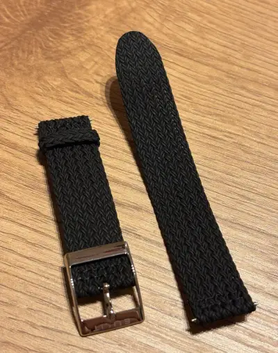 Černý perlon EULIT 20mm
