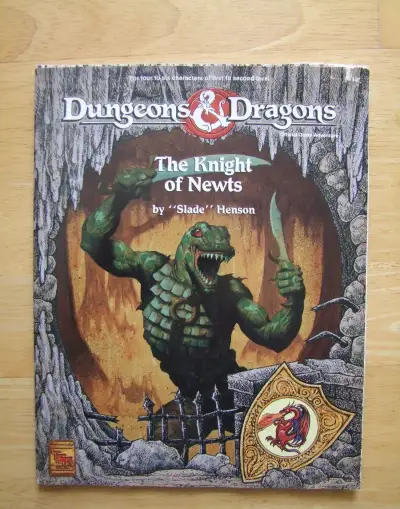TSR The Knight of Newts Dungeons & Dragons Basic