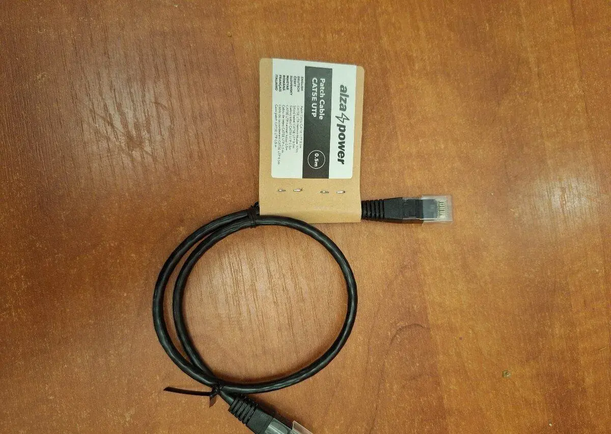10ks Patchkabel CAT5Ee UTP 0,5m