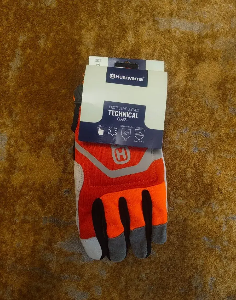 HUSQVARNA Rukavice Technical s protipořezovou ochranou vel.8