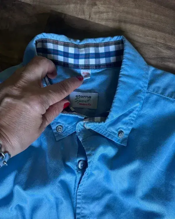 košile ETERNA modern fit Sport vel. XL 43/44