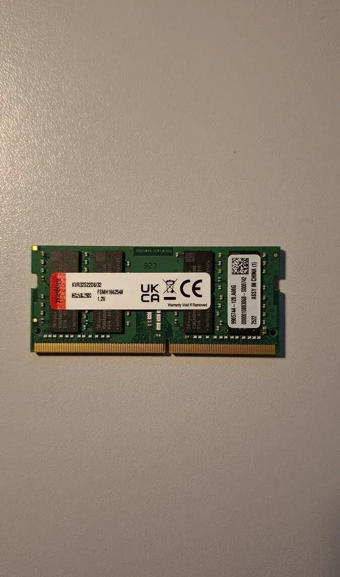 Operační paměť RAM Kingston 32GB DDR4 3200MHz SO-DIMM