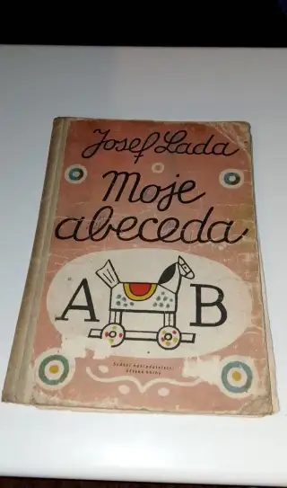 J.Lada abeceda 100kč z roku 1957
