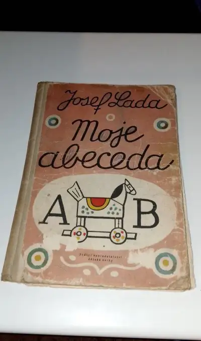 J.Lada abeceda 100kč z roku 1957
