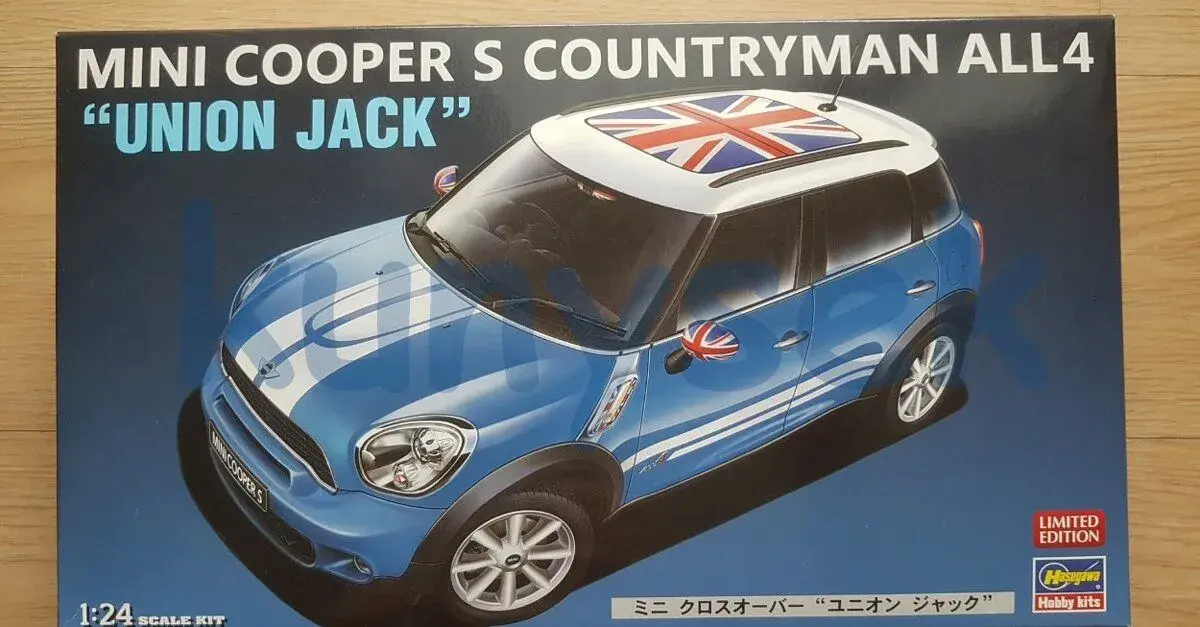 Mini Cooper UNION JACK 1:24 Hasegawa