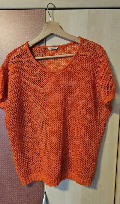 Oranžová vesta ZAVANNA / XL