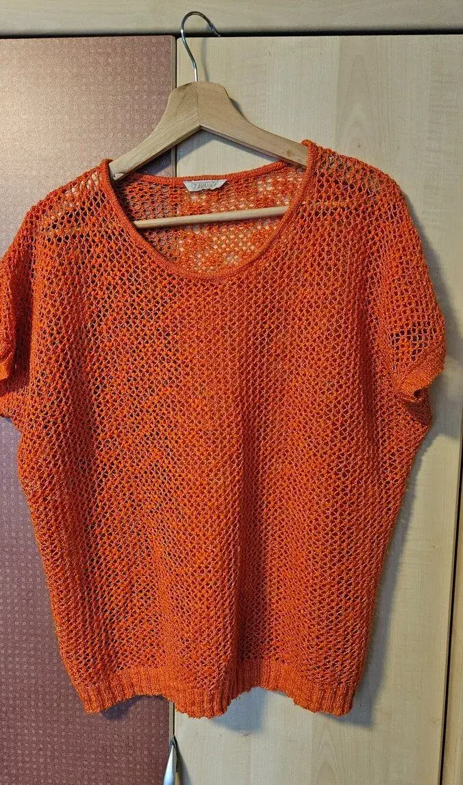 Oranžová vesta ZAVANNA / XL