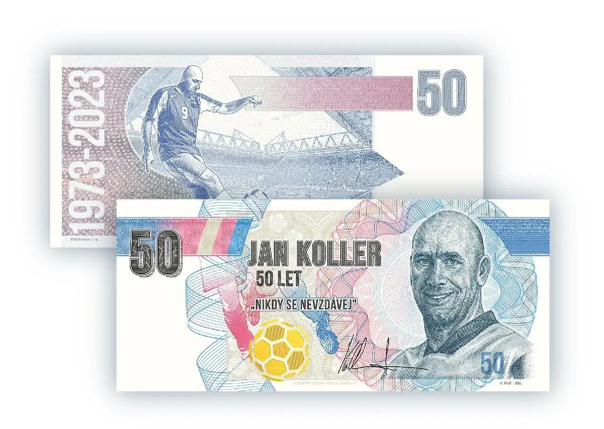 Bankovka Jan Koller