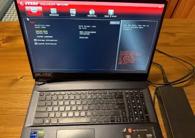 MSI GE76 Raider (i9, RTX 3080 16GB, 64GB RAM) – Na díly / Op