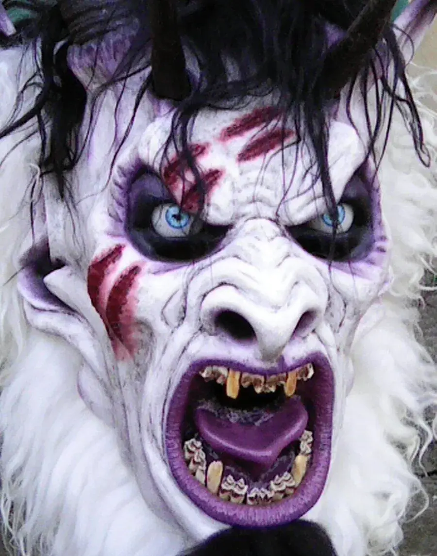 krampus maska DÉMONA