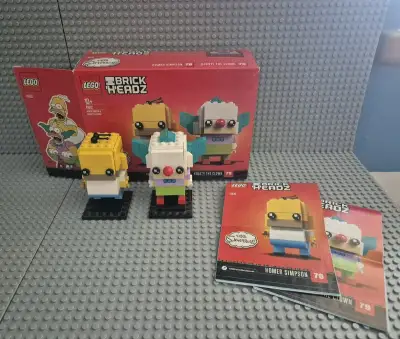 Lego Simpsons Homer Simpson & Krusty the Clown 41632