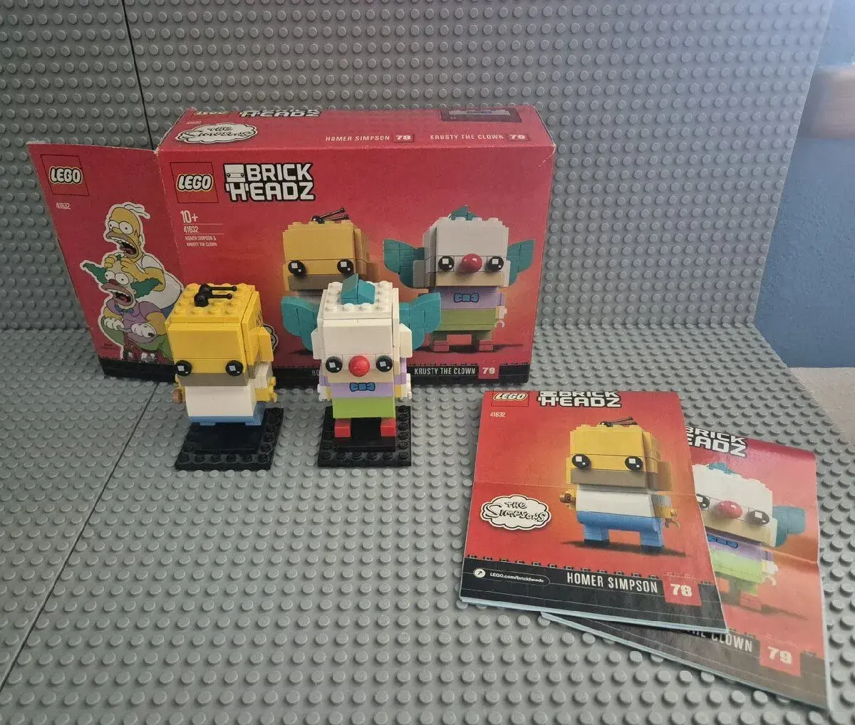 Lego Simpsons Homer Simpson & Krusty the Clown 41632