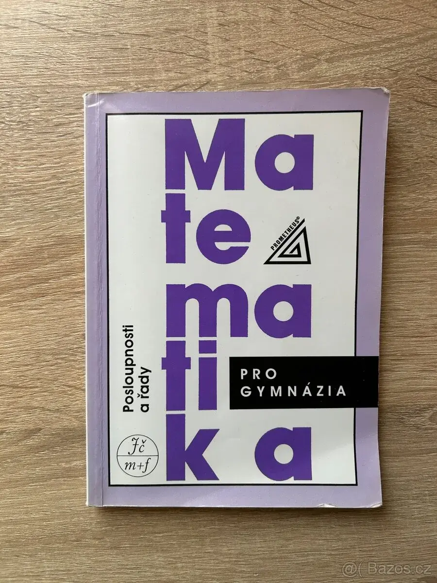 Učebnice Matematika pro gymnázia - posloupnosti a řady