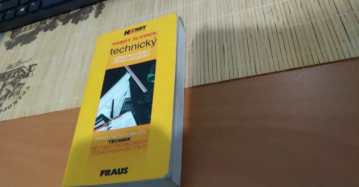 Handy slovník technický německočeský,česko-německý