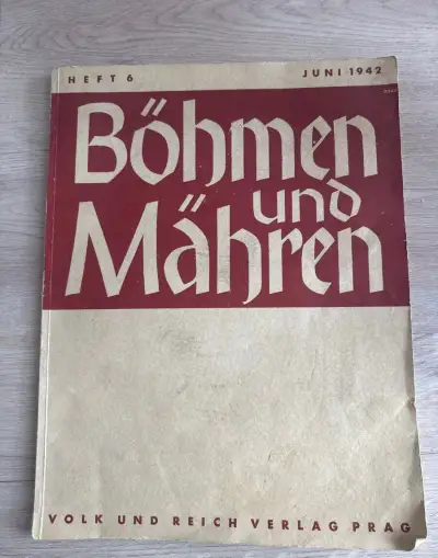 Bohmen und mahren cislo 6 1942 časopis