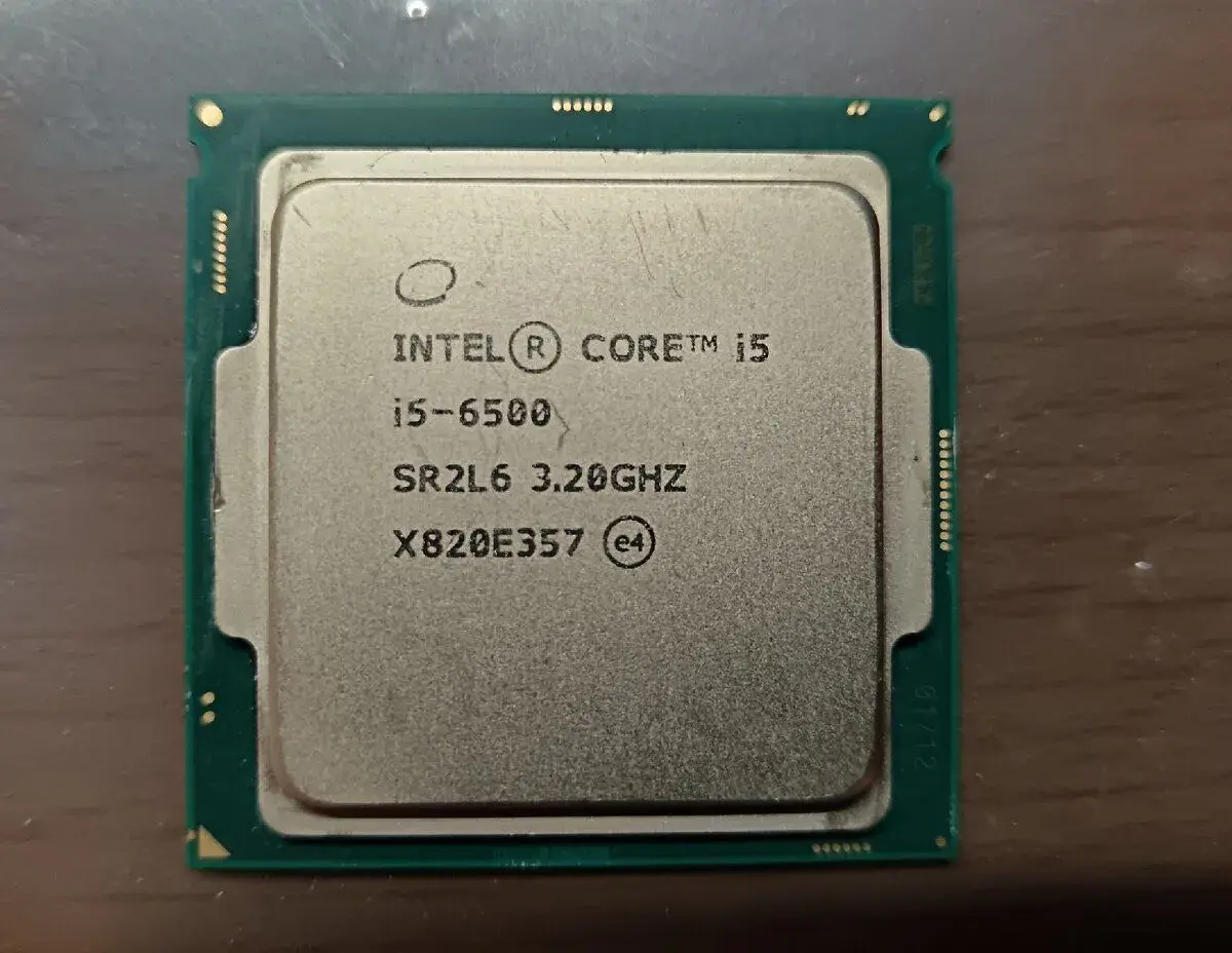 Intel Core i5-6500 (4C/4T) 3,2 - 3,6 GHz, socket 1151
