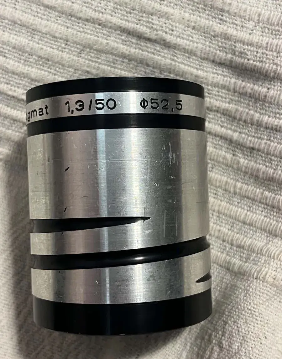 Meopta Meostigmat 1,3/50 Ø52,5 – projekční objektiv