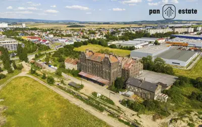 Rozsáhlý průmyslový areál v Olomouci - komerční pozemek