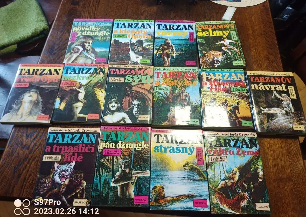 Knihy Edgar Rice Burroughs Tarzan