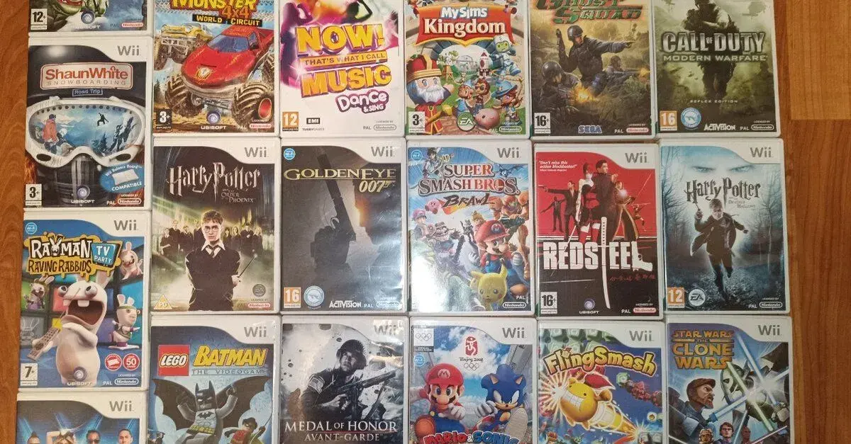 Nintendo Wii – balík 34 her