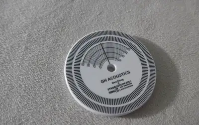 Stroboscope Disc 50Hz pro GramofonGH ACOUSTICS