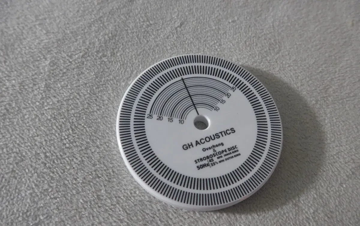 Stroboscope Disc 50Hz pro GramofonGH ACOUSTICS