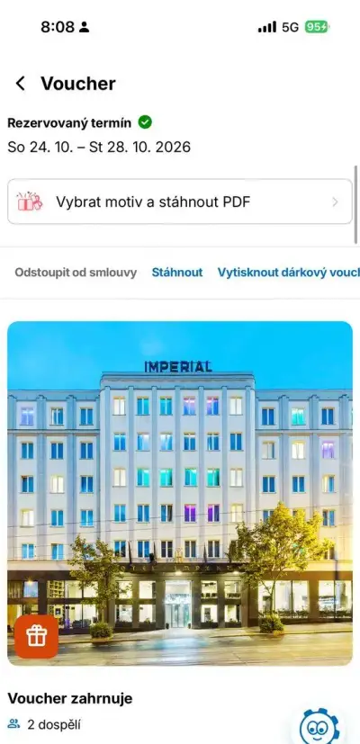 Pobyt v Grand hotel Imperial Liberec - LAST MINUTE