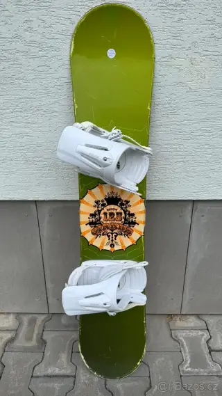 Dětský snowboard Scott 125cm s vázáním Rage