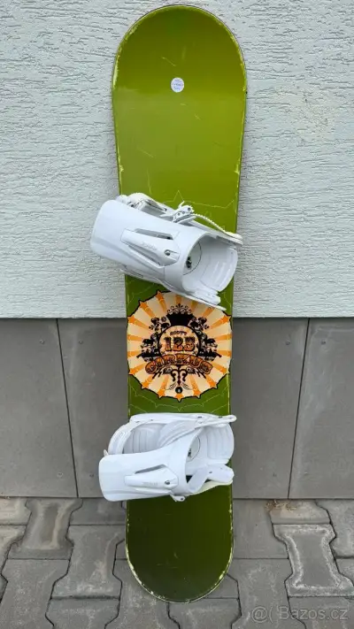 Dětský snowboard Scott 125cm s vázáním Rage