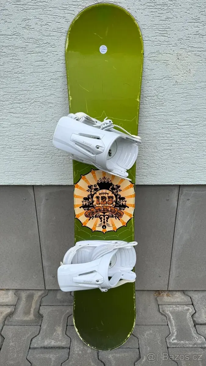 Dětský snowboard Scott 125cm s vázáním Rage