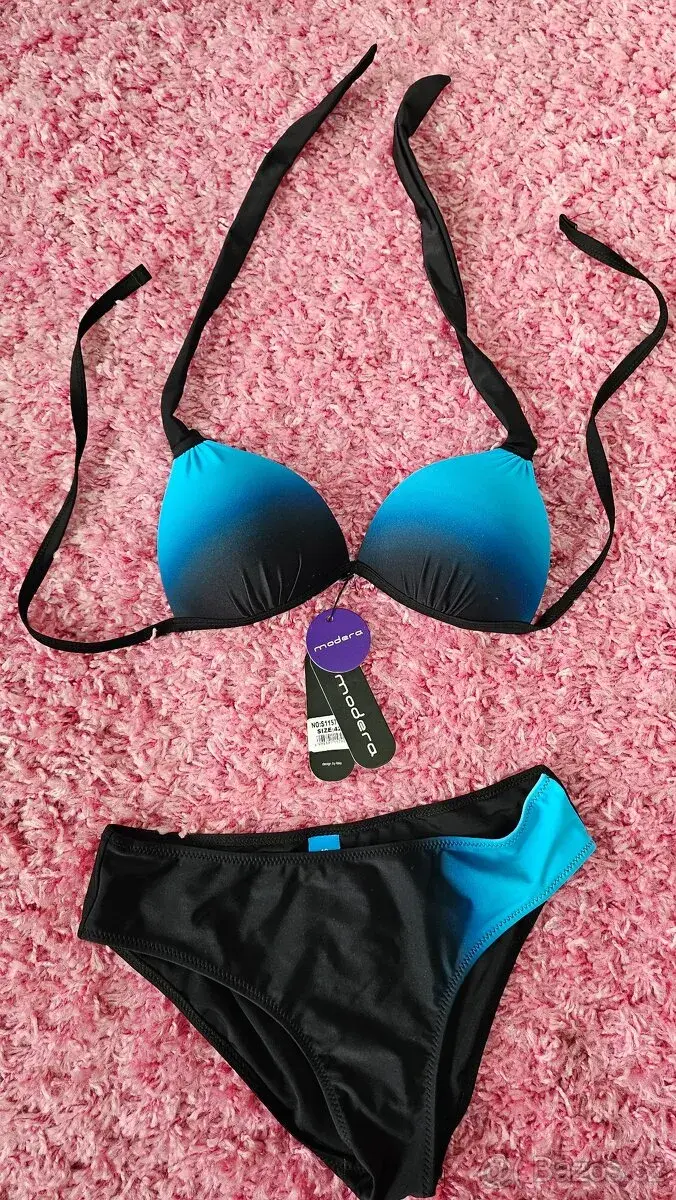 Plavky ombre modra- nove -vel.42