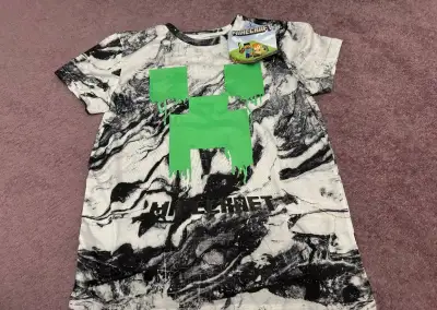 Klučičí tričko Minecraft vel. 9/10 let nové