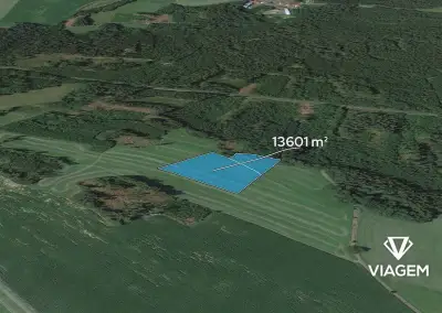 Pole 13 601 m², Podíl 8 % o výměře 1 133 m²