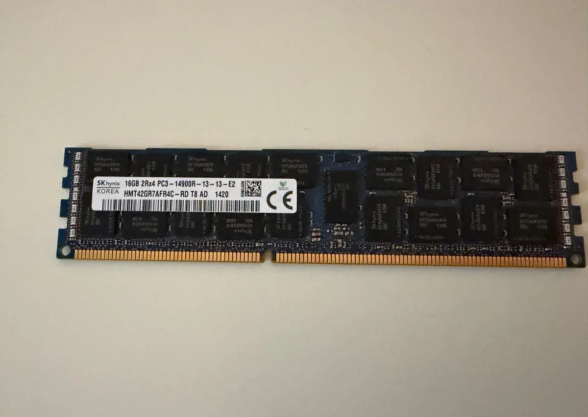 Ram 16GB SK Hynix 16GB 2x4 PC3 - 14900R - 13 - 13 - E2