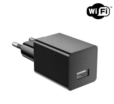 WiFi kamera skrytá v USB adaptéru 5VDC