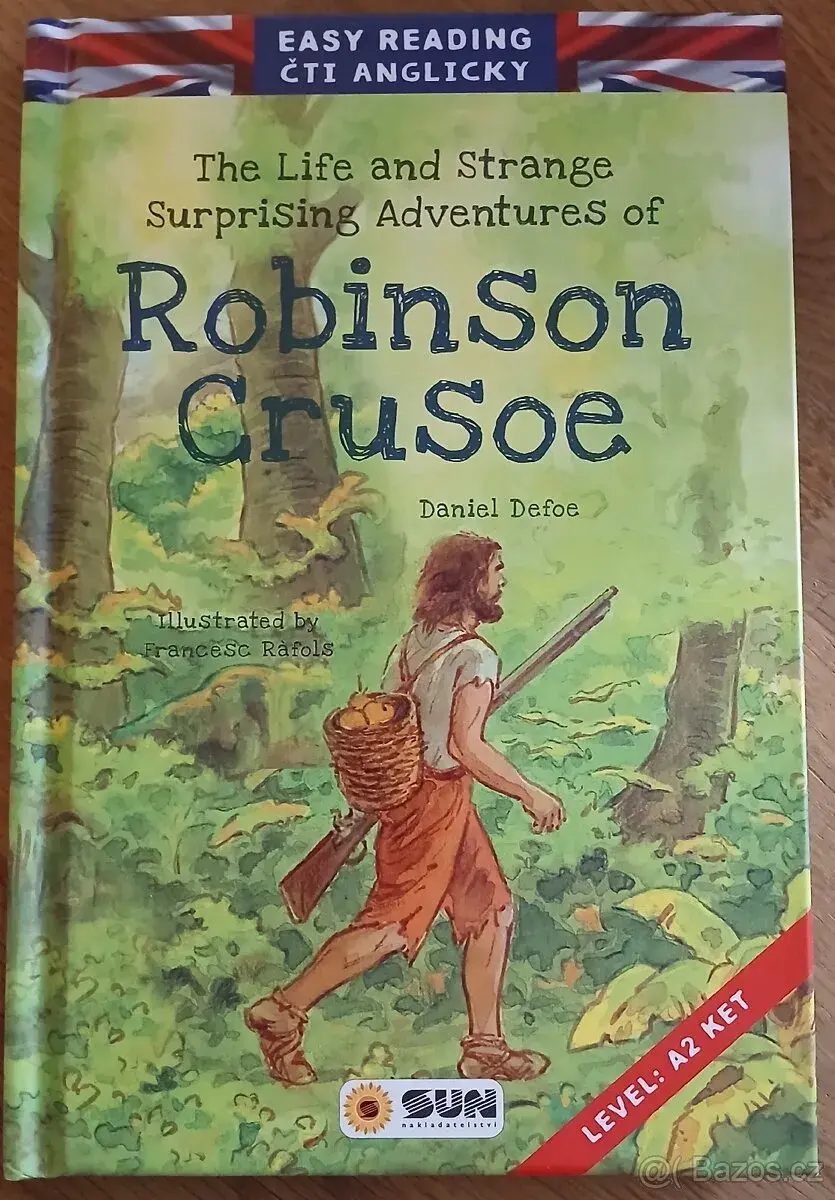 Robinson Crusoe - NOVÁ AJ kniha pro děti (A2)