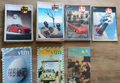 62x časopis VTM – ročníky 1961 až 1992