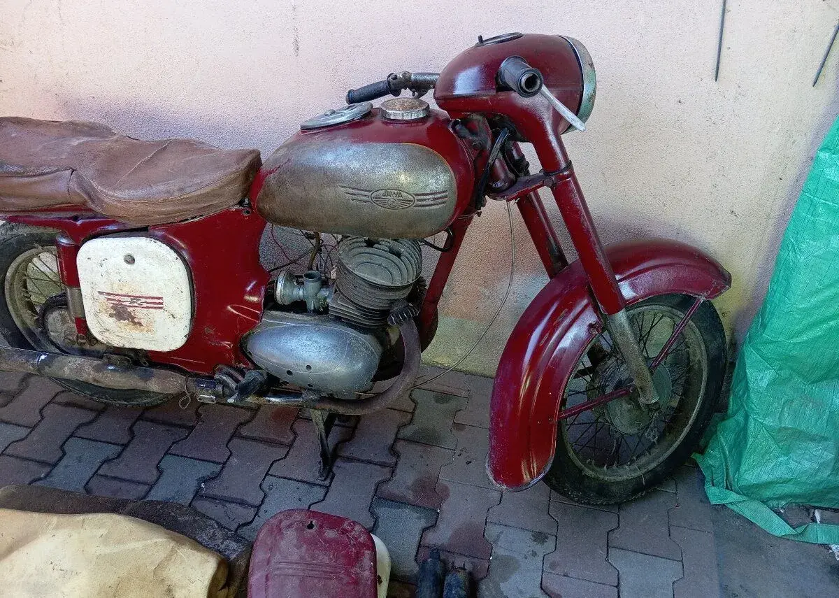 Jawa 250 bez TP.