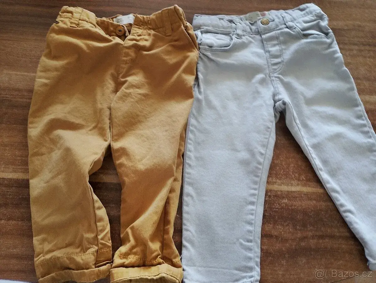 Chl. kalhoty Zara 12-18 měsíců vel. 86