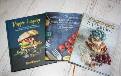Veganské kuchařky - 3 ks