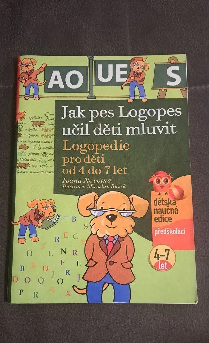 Kniha Jak pes Logopes učil děti mluvit-REZERVACE