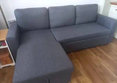 Rozkládací rohová sedačka