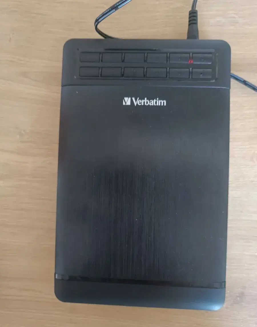 Verbatim secure externí box