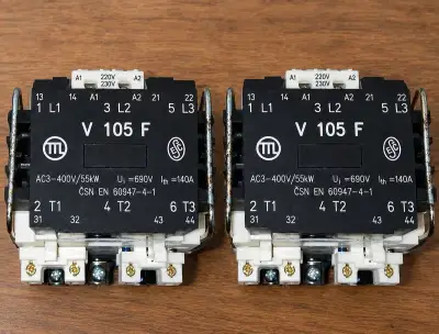 Nové stykače EP MODŘANY Stykač V105F 220-230V
