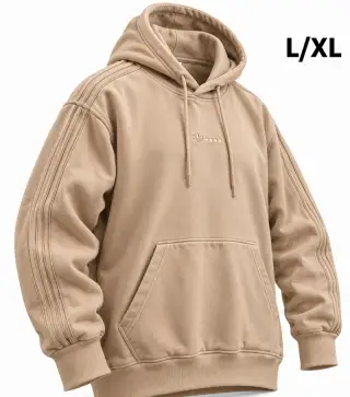 Pánská silná delší mikina Adidas vel. L/XL