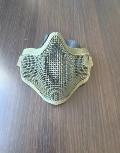 Airsoftová ochranná mřížková maska na obličej