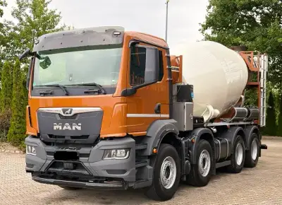 MAN TGS 35.400 8x4 - domíchávač betonu Liebherr