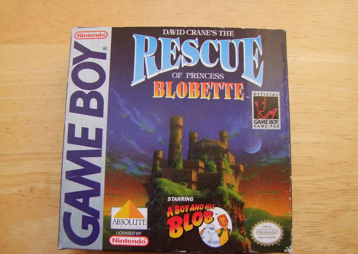 Nintendo Game Boy The Rescue of Princess Blobette Gameboy