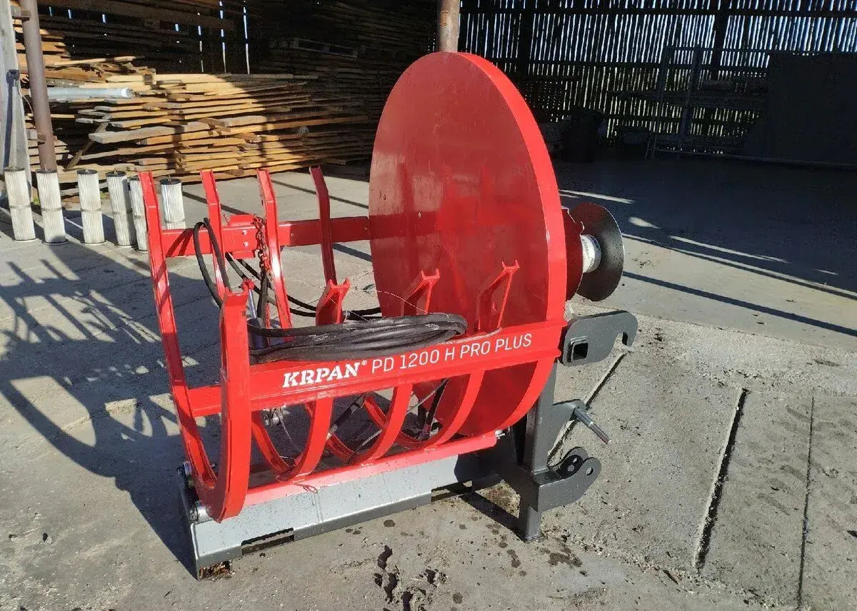 KRPAN PD 1200 H PRO PLUS – hydraulická balička dřeva